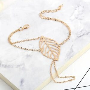 Beautiful leaf bracelet