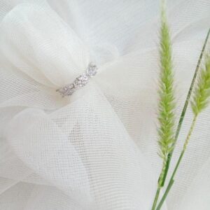 Silver Plated Artificial Ring